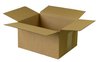 Skldac krabice z vlnit lepenky, 3 vrstv,  250 x 200 x 140 mm   -   Kvalita 1.20 B,  hnd  