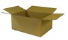 Skldac krabice z vlnit lepenky, 3 vrstv,  350 x 250 x 160 mm   -   Kvalita 1.30 C,  hnd  