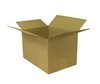Skldac krabice z vlnit lepenky, 3 vrstv,  305 x 215 x 200mm   -   Kvalita 1.30 C,  hnd   