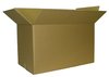 Skldac krabice z vlnit lepenky, 5 vrstv,  700 x 400 x 400 mm   -   Kvalita 2.50 BC,  hnd  