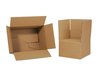 Skldac krabice z vlnit lepenky, 3 vrstv,  215 x 150 x 100-140 mm   -   Kvalita 1.20 B,  hnd  